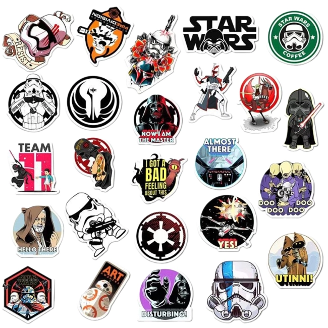 наліпки Зоряні Війни