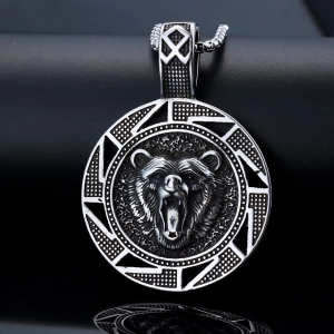 Подвеска медведь на цепочку подвеска медведь