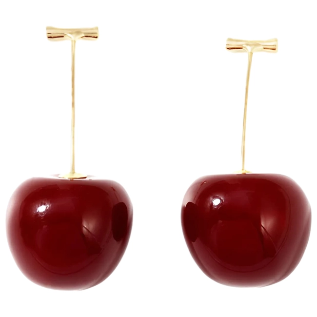 сережки з вишнями