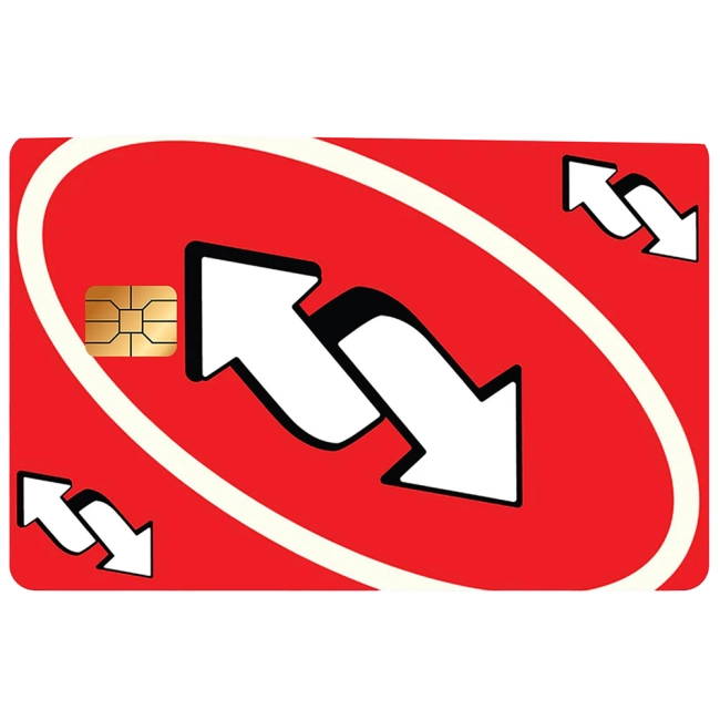 наклейка для кредитной карты