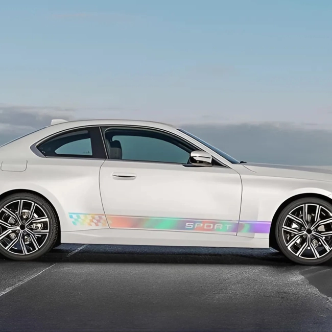 наклейки полосы на кузов