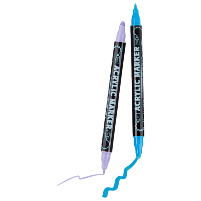 двусторонние акриловые маркеры