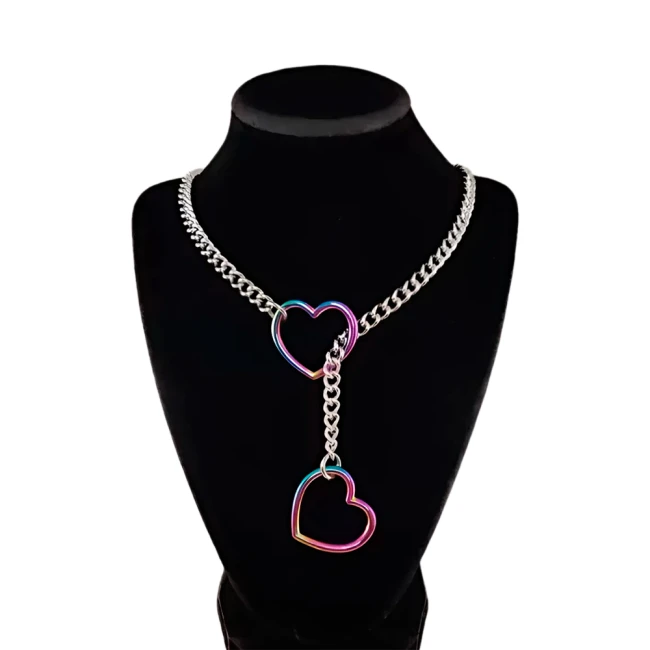 підвіска подвійне серце