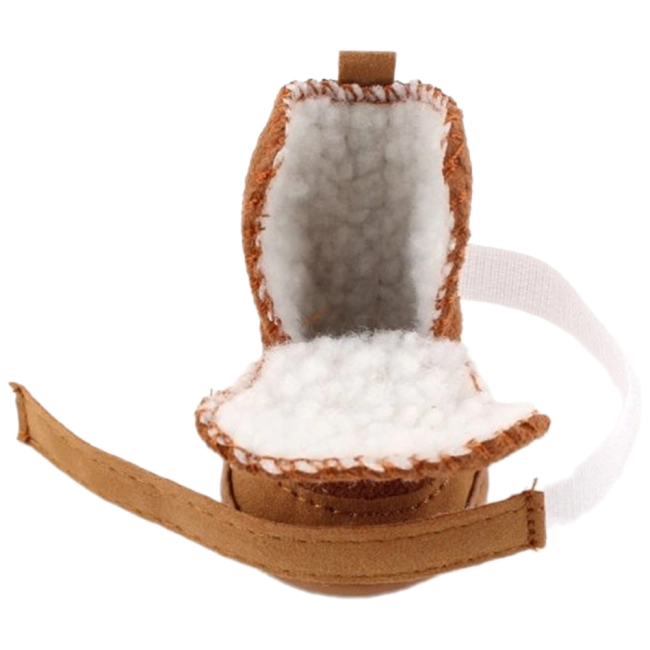 обувь с мехом для собак