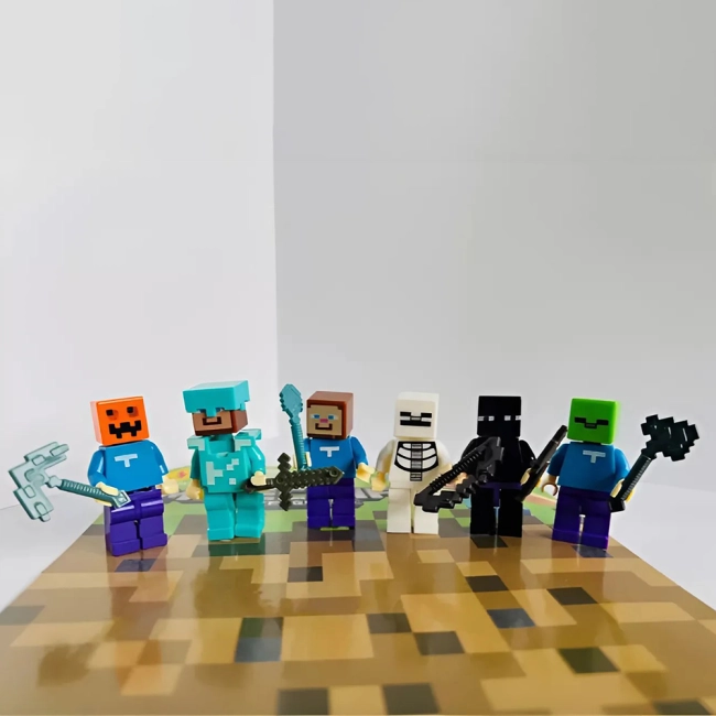 мини-фигурки Майнкрафт