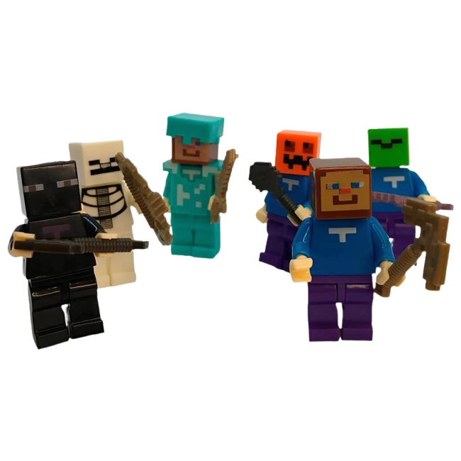 набор фигурок Minecraft