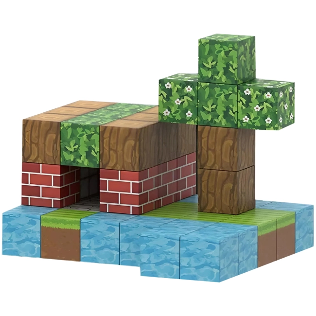 Магнітний конструктор Minecraft