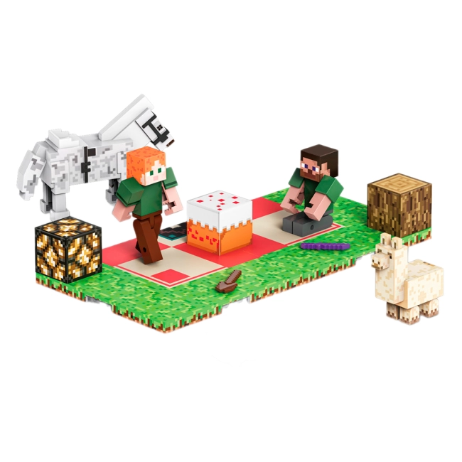 конструктор з персонажами Майнкрафт