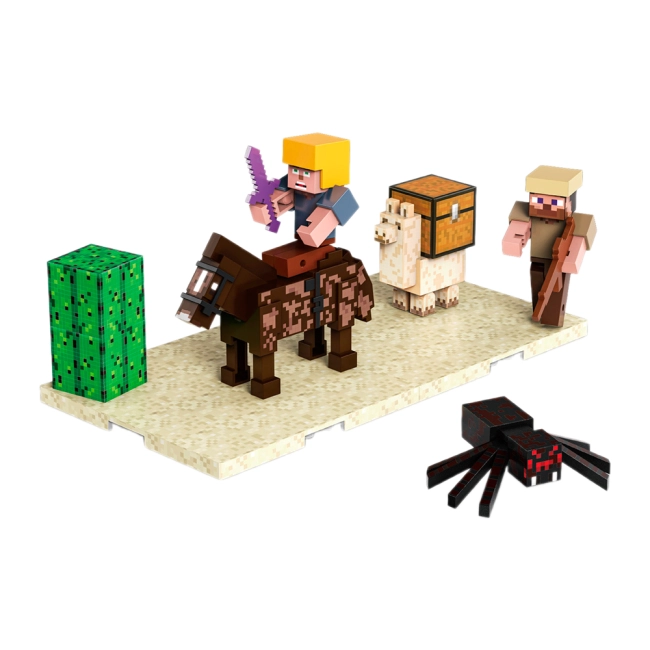 конструктор з персонажами Майнкрафт