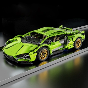 Конструктор с Lamborghini Sian FK937 с подсветкой 1:14 конструктор с Lamborghini
