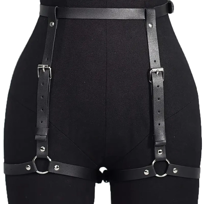 жіноча портупея-гартери