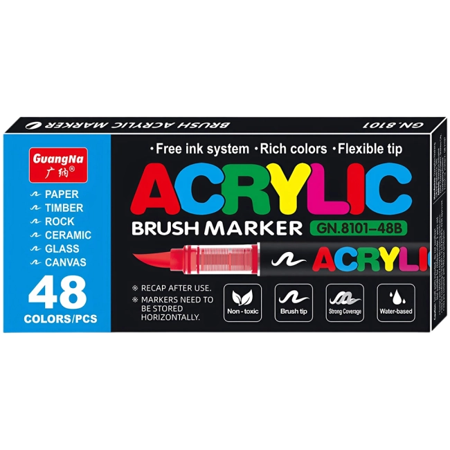 набор акриловых маркеров