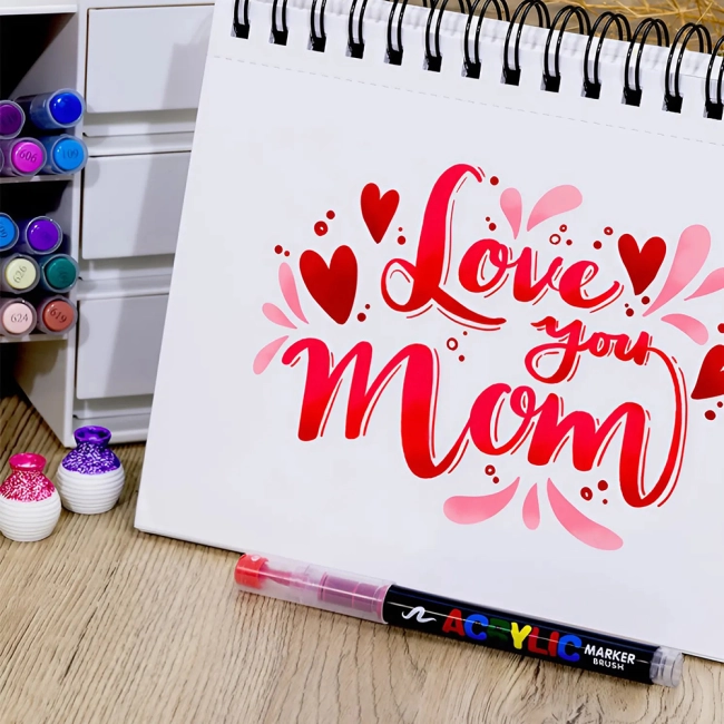 акриловые маркеры для рисования