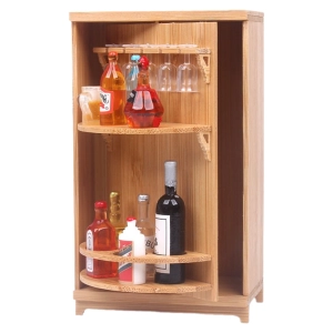 Игрушечный мини бар для кукольного домика игрушечный мини бар
