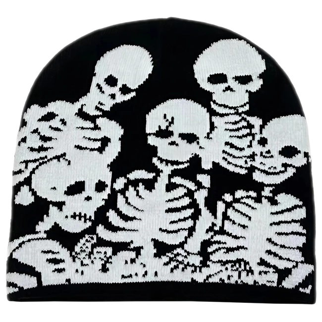 шапка скелети