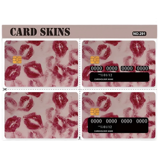 наклейка на кредитную карту