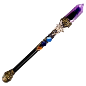 Декоративна чарівна паличка з камінням паличка з камінням