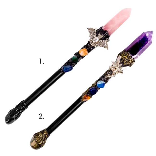 палочка с кристаллами