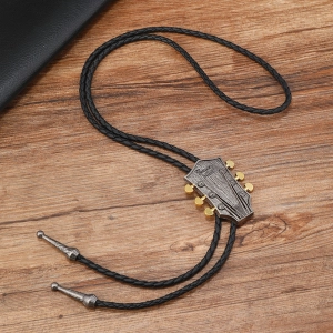 Галстук боло с грифом гитары Галстук боло