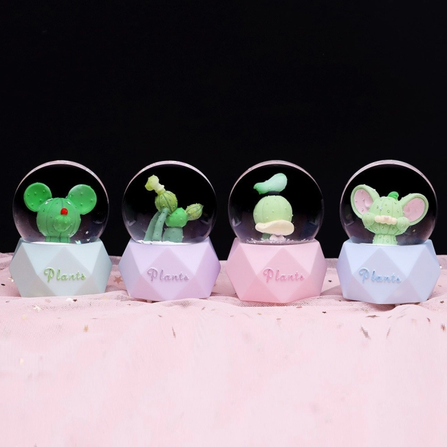 светящийся хрустальный шар