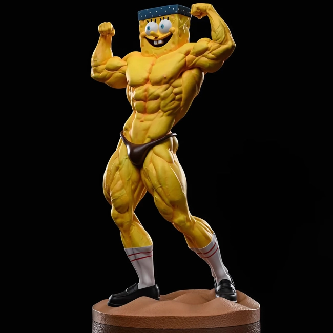 фигурка губки боба