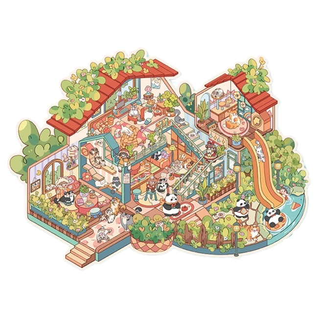 набір наліпок Дім