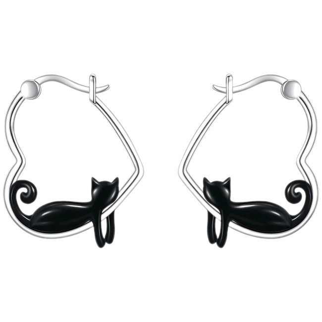 сережки котики