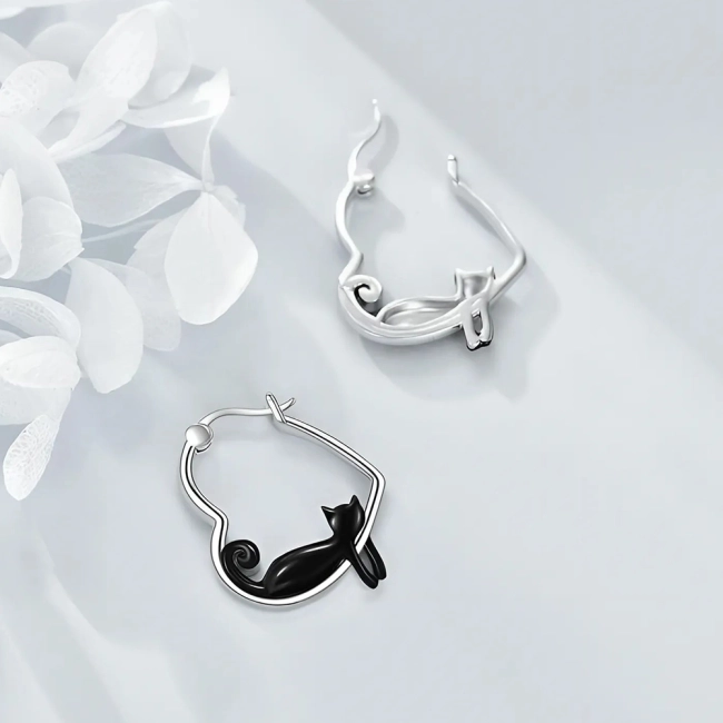 сережки с котами