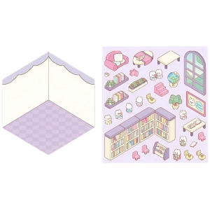 Румбокс наклейки для творчості з кімнатою румбокс наклейки для творчості