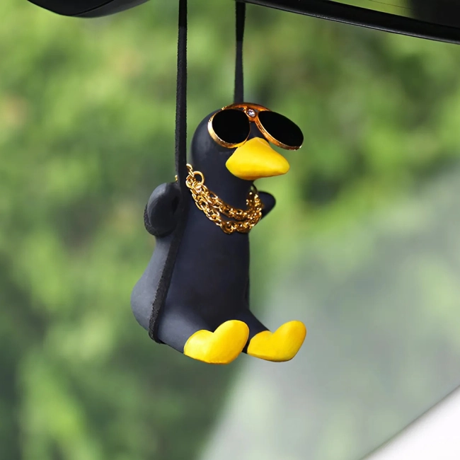 Гусь в автомобиль