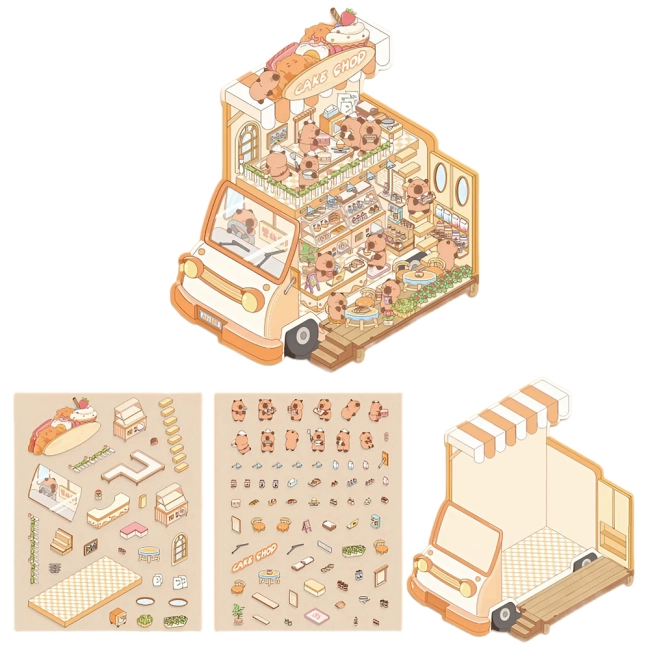 антистресс румбокс наклейки