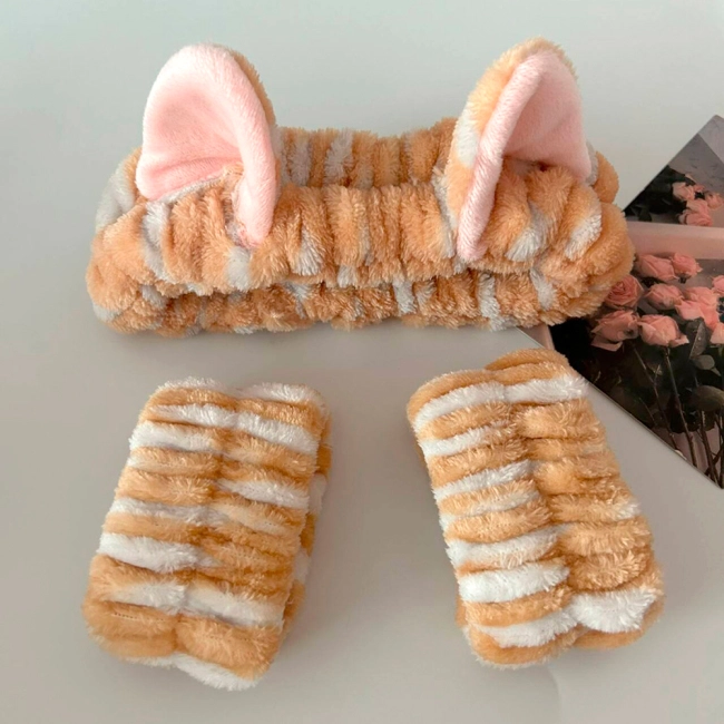 набір з пов'язками для вмивання