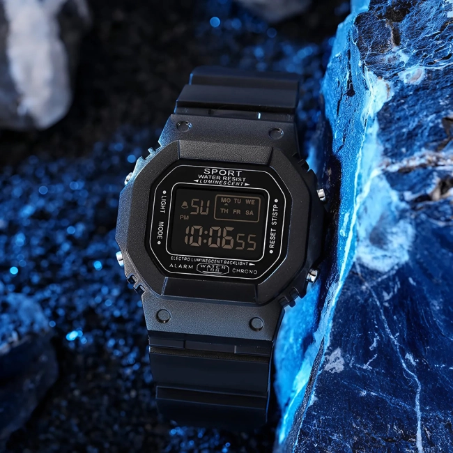 электронные мужские наручные часы