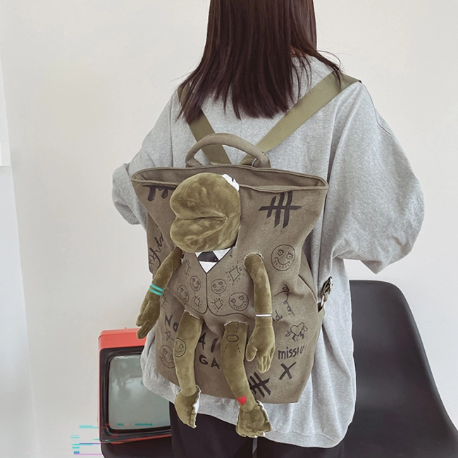 рюкзак с игрушкой