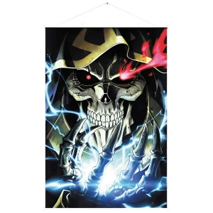 Настенный гобелен с Аинз Оал Гоун (Overlord) настенный гобелен