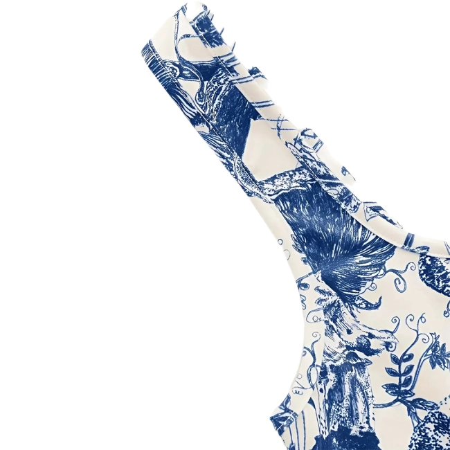 женский топ без рукавов