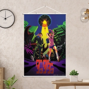 Гобелен на стену с Momo Ayase и Ken Takakura из Dandadan гобелен на стену