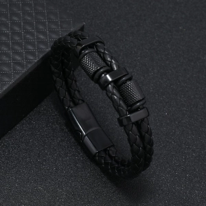 мужской плетеный браслет