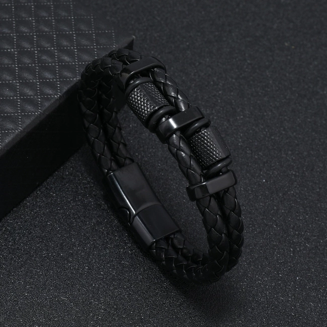 мужской плетеный браслет