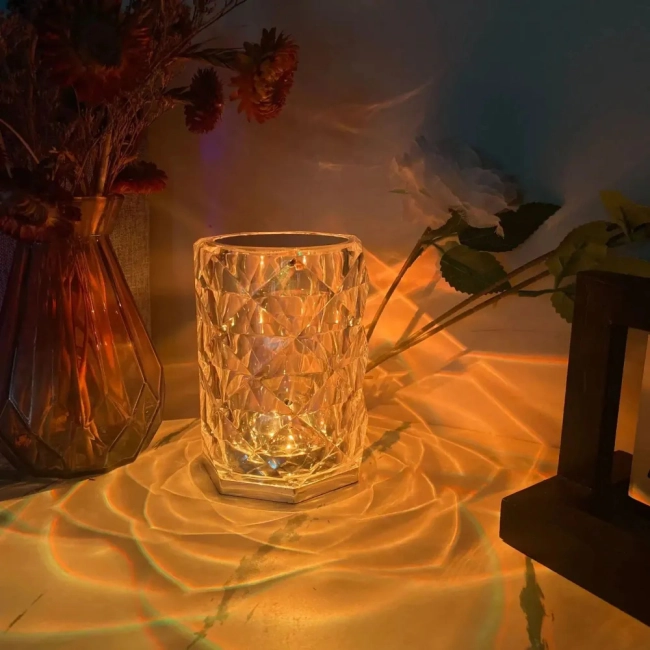 аккумуляторный ночник с сенсорным управлением