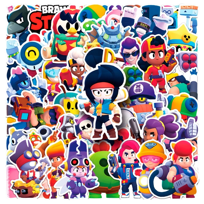 стикеры с Бравл Старс