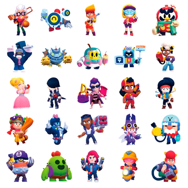 стикерпак Бравл Старс