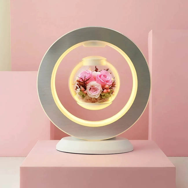 настольный ночник с колонкой