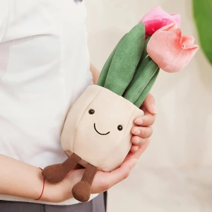 мягкая игрушка цветок в горшке