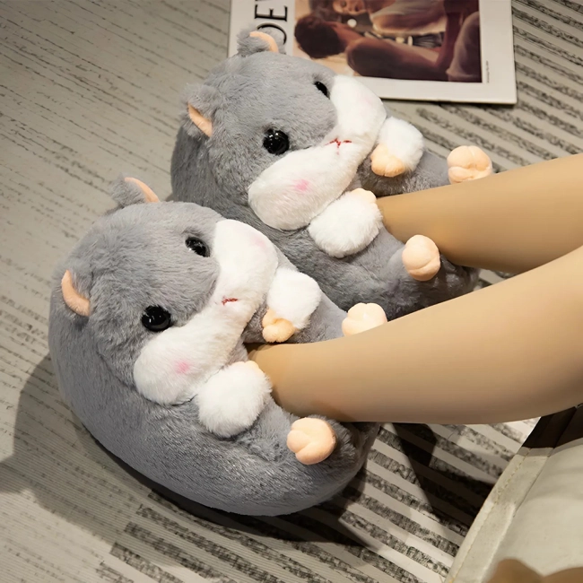 тапочки хомяки