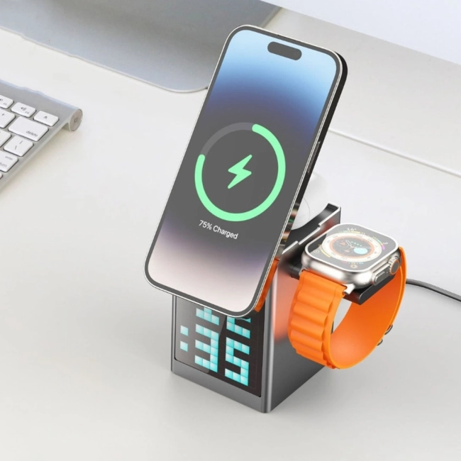бездротова док-станція зі швидкою зарядкою