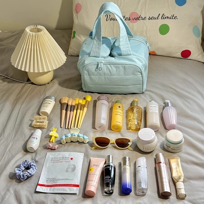 дорожный органайзер косметичка с отделениями