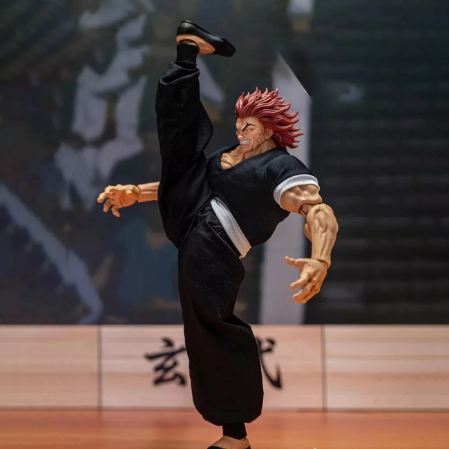 фигурка бойца Ханма Юдзиро