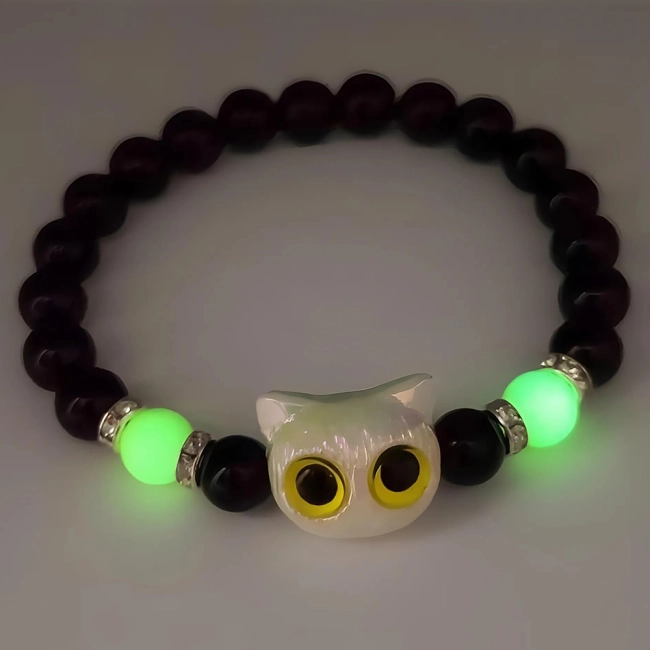 Браслеты с светящимися бусинами