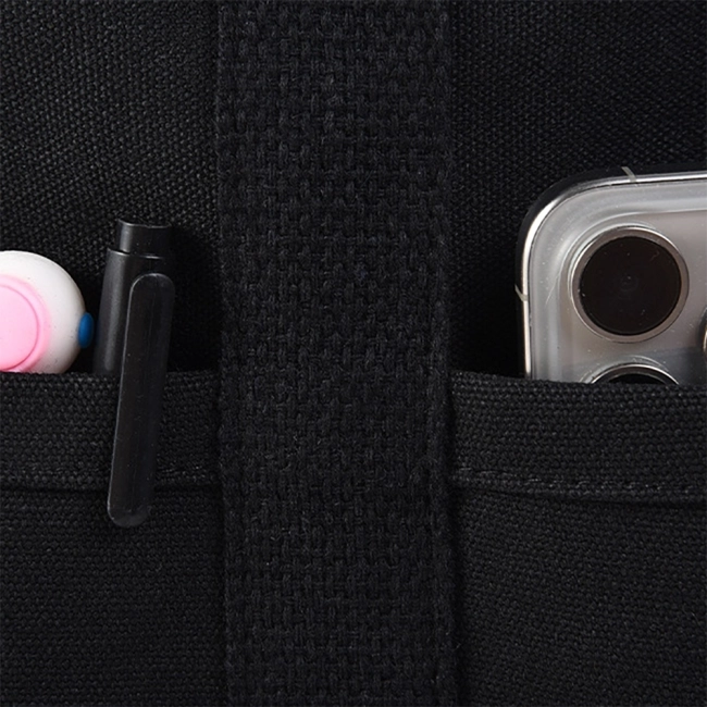 холщовая сумка с отделениями